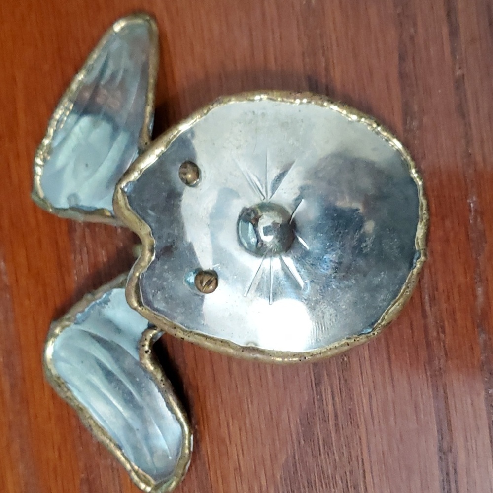 Rabbit Pendant Necklace Vintage Ears Move When You Move! - Picture 6 of 15
